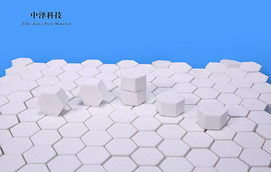 Silicon Nitride Ball Valve Nylon Mesh Integrated Pasting Hexagonal Mosaic Tablets